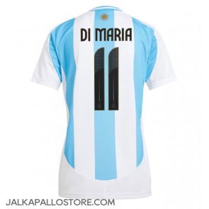 Argentiina Angel Di Maria #11 Kotipaita Naisten Copa America 2024 Lyhythihainen